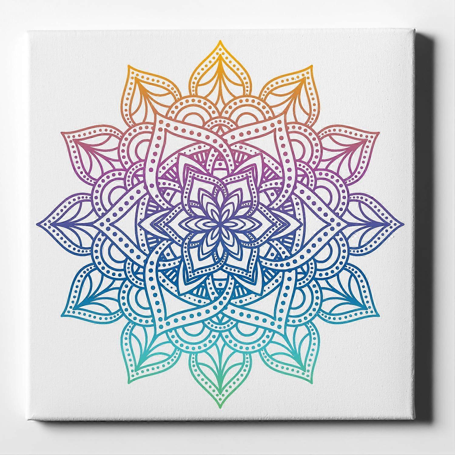 Rainbow Gradient Mandala-ouyab1325