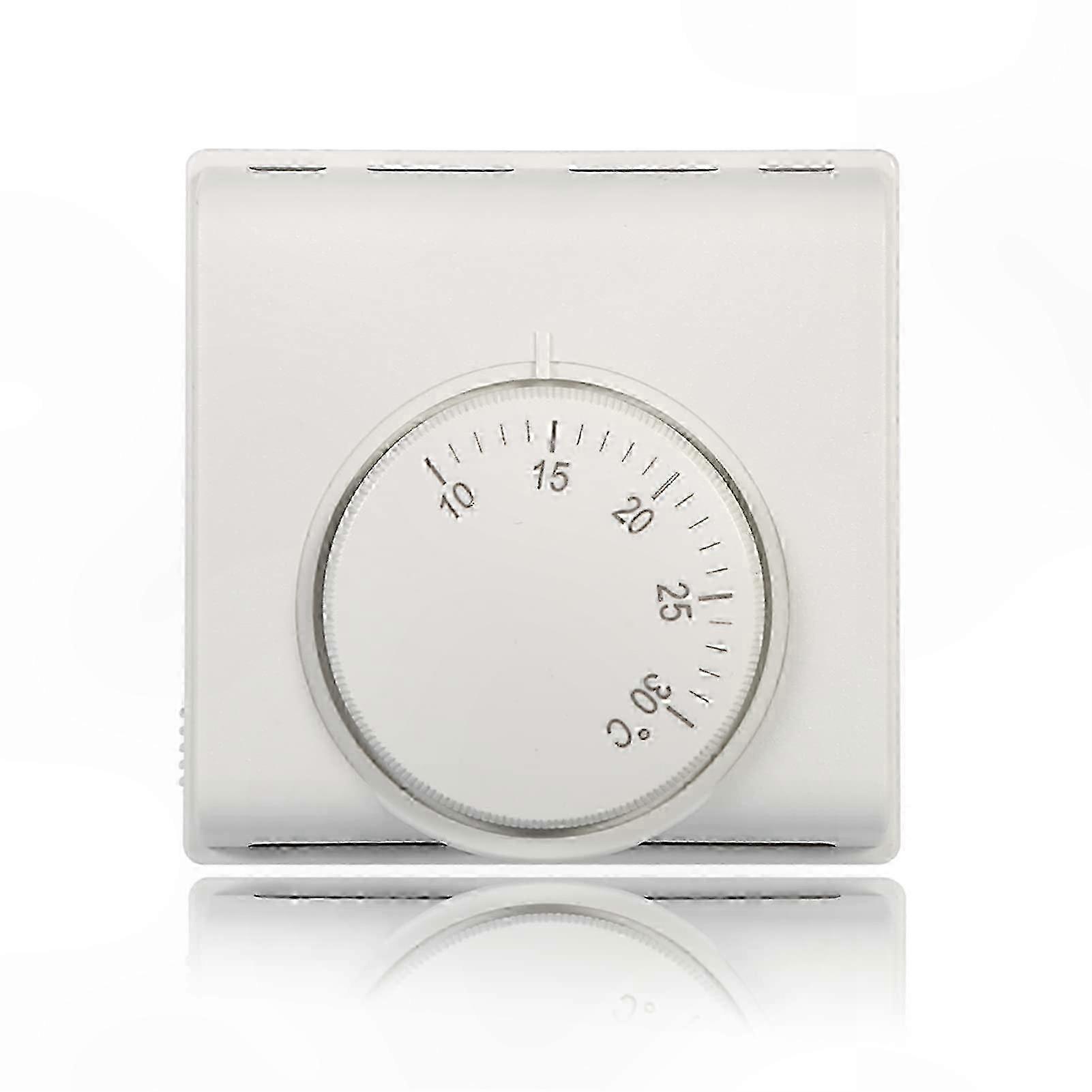 Mechanical Thermostat for Room Temperature Control, Energy-Efficient and Universal Fit