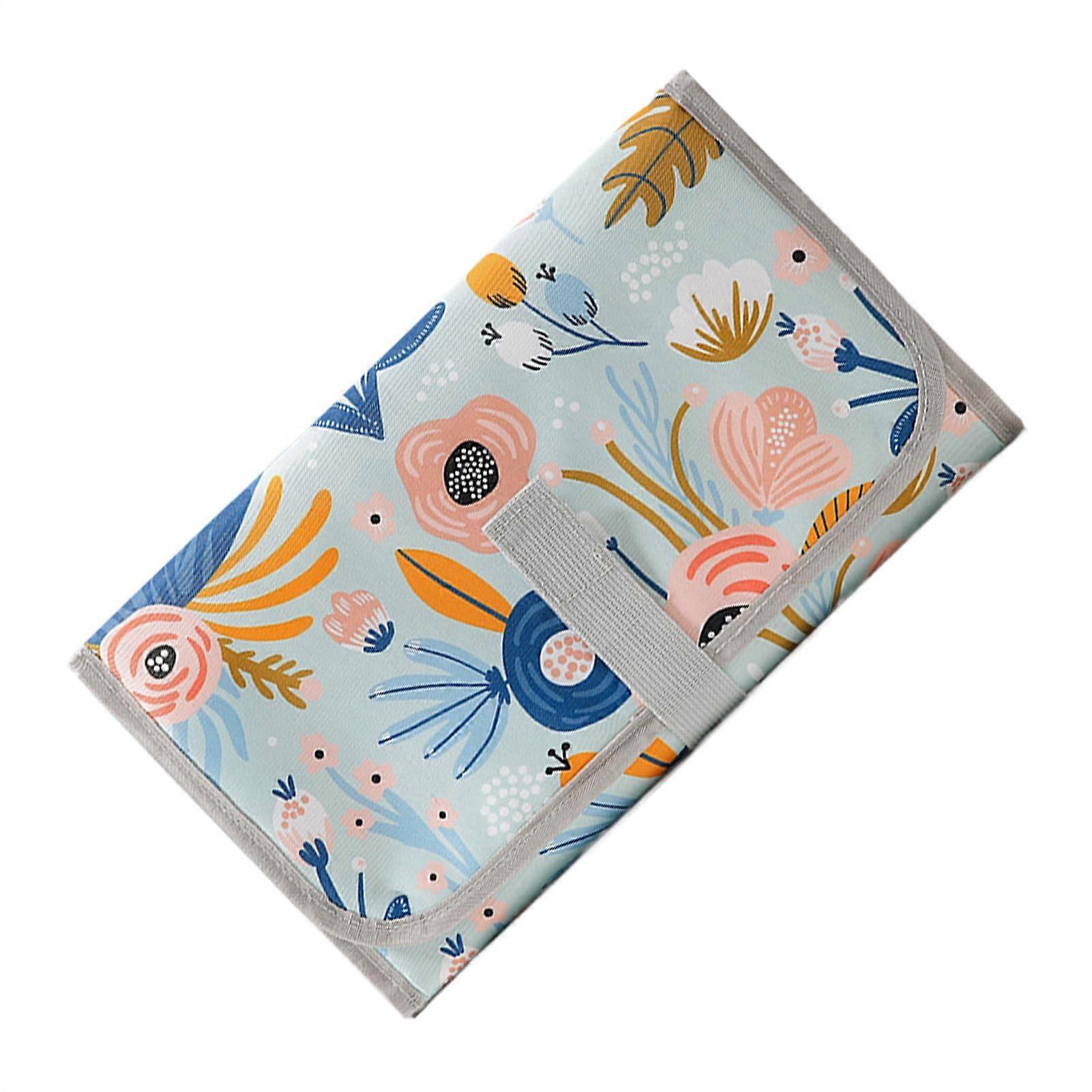 Changing Mat Portable Travel Changing Mat QuickDrying For Parents And Babies Plane Nursery Camping Colorful World