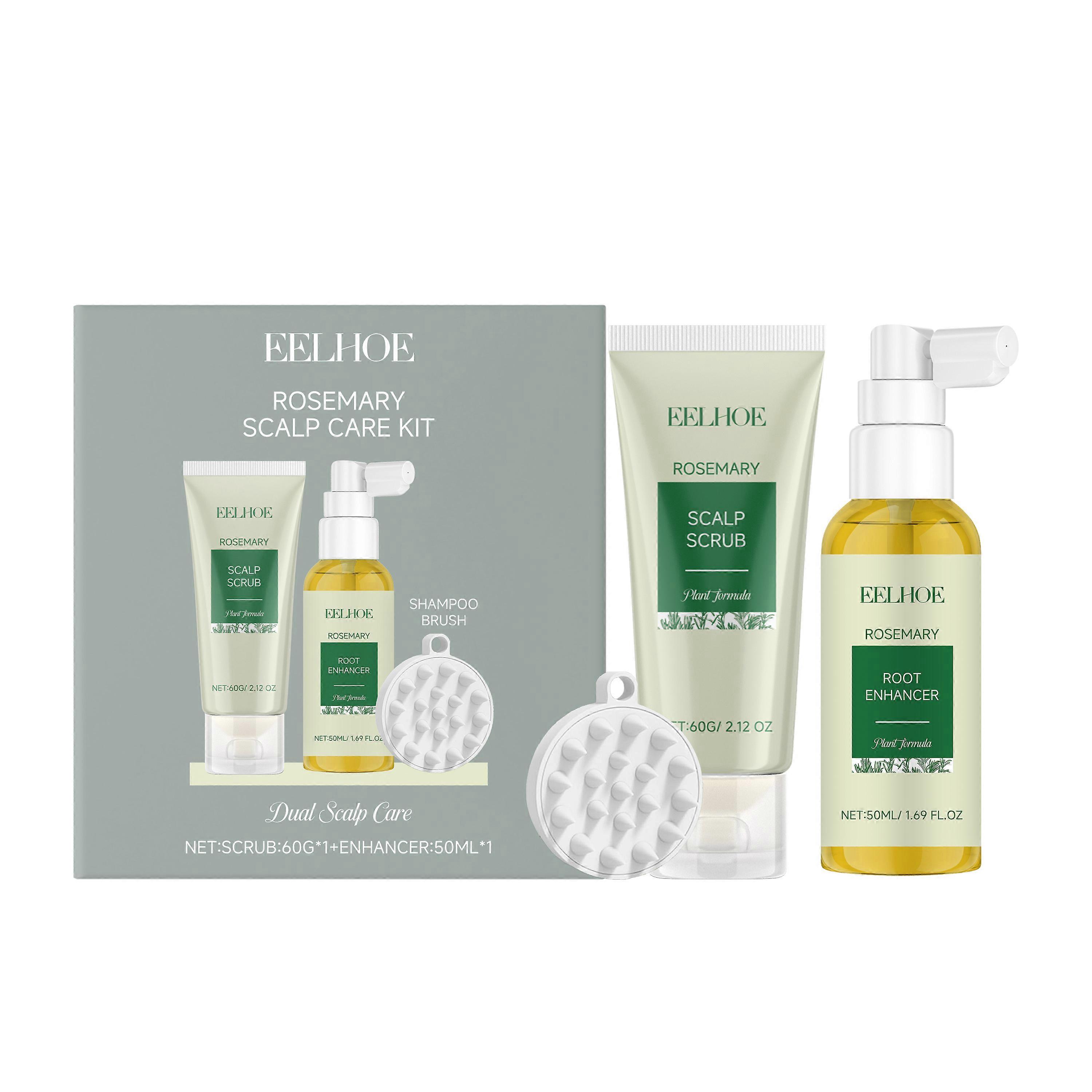 EELHOE Rosemary Scalp Care Set, Gentle And Clean Scalp Soft, Moisturizing, Soothing And Nourishing