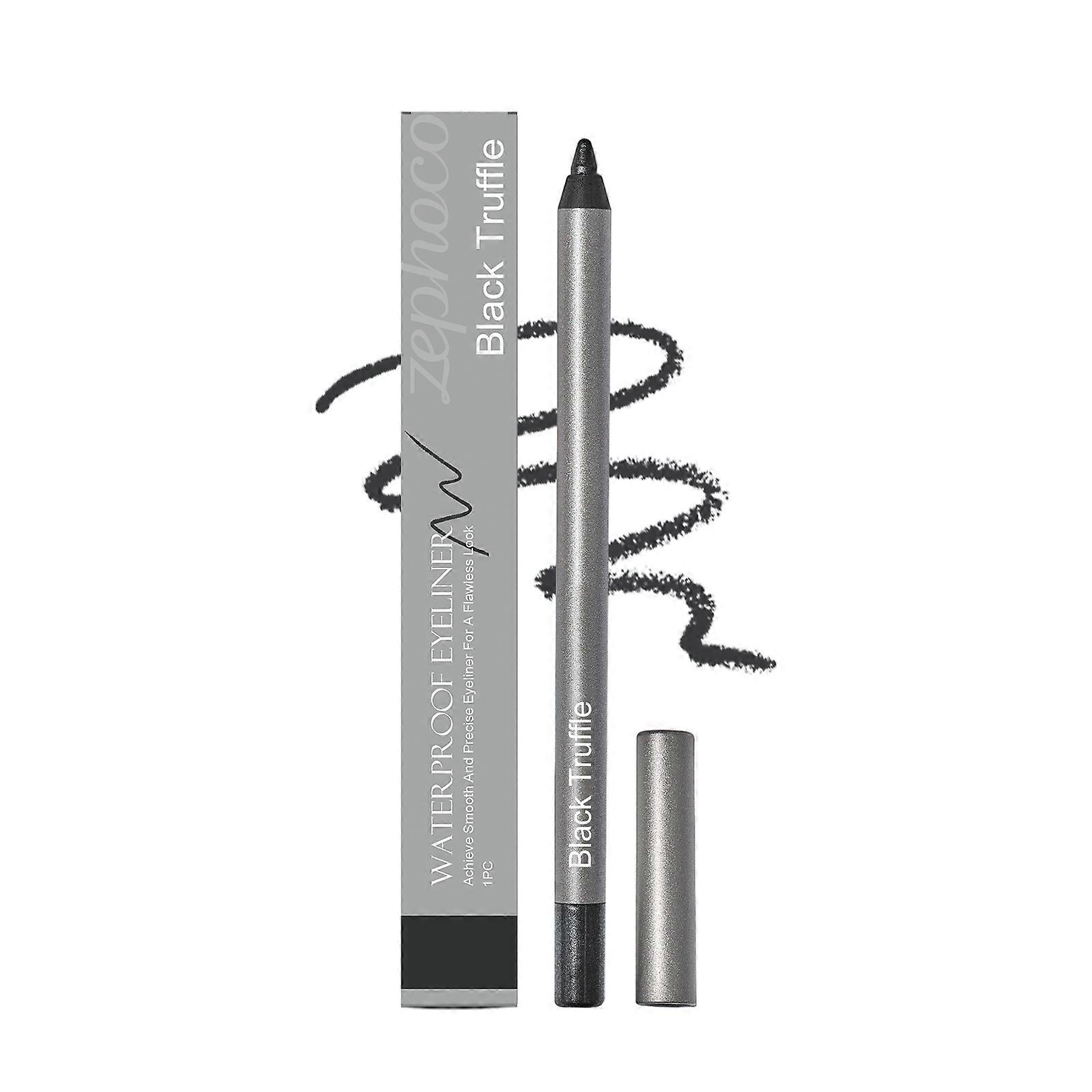 Zephoco Long-Lasting Smooth Eyeliner Gel Pen (Black Truffle Color) Naturally Sketches The Line With A Smooth And Non-Smudging Makeup Eyeliner Gel Pen