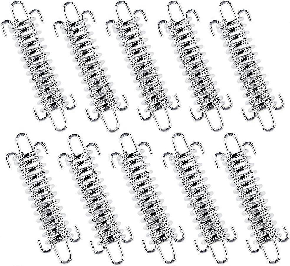 10 Pieces Tension Spring Coil Springs For Camping Tent Awning Awning Mounting Accessories Rust-free Tension Spring For Safe Installation