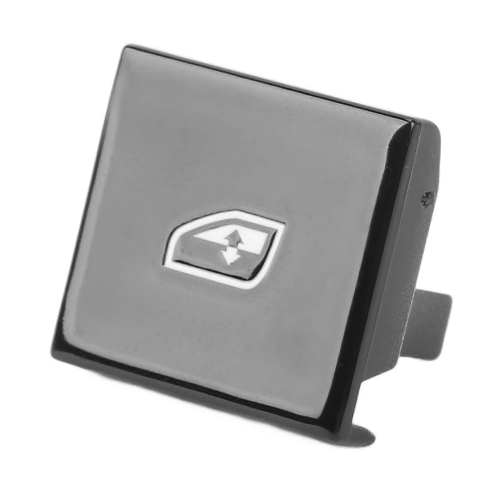 Driver Side Power Window Switch Button Scratch Proof Dust Resistant Front Driver Side Window Switch Button for Vehicle Black 