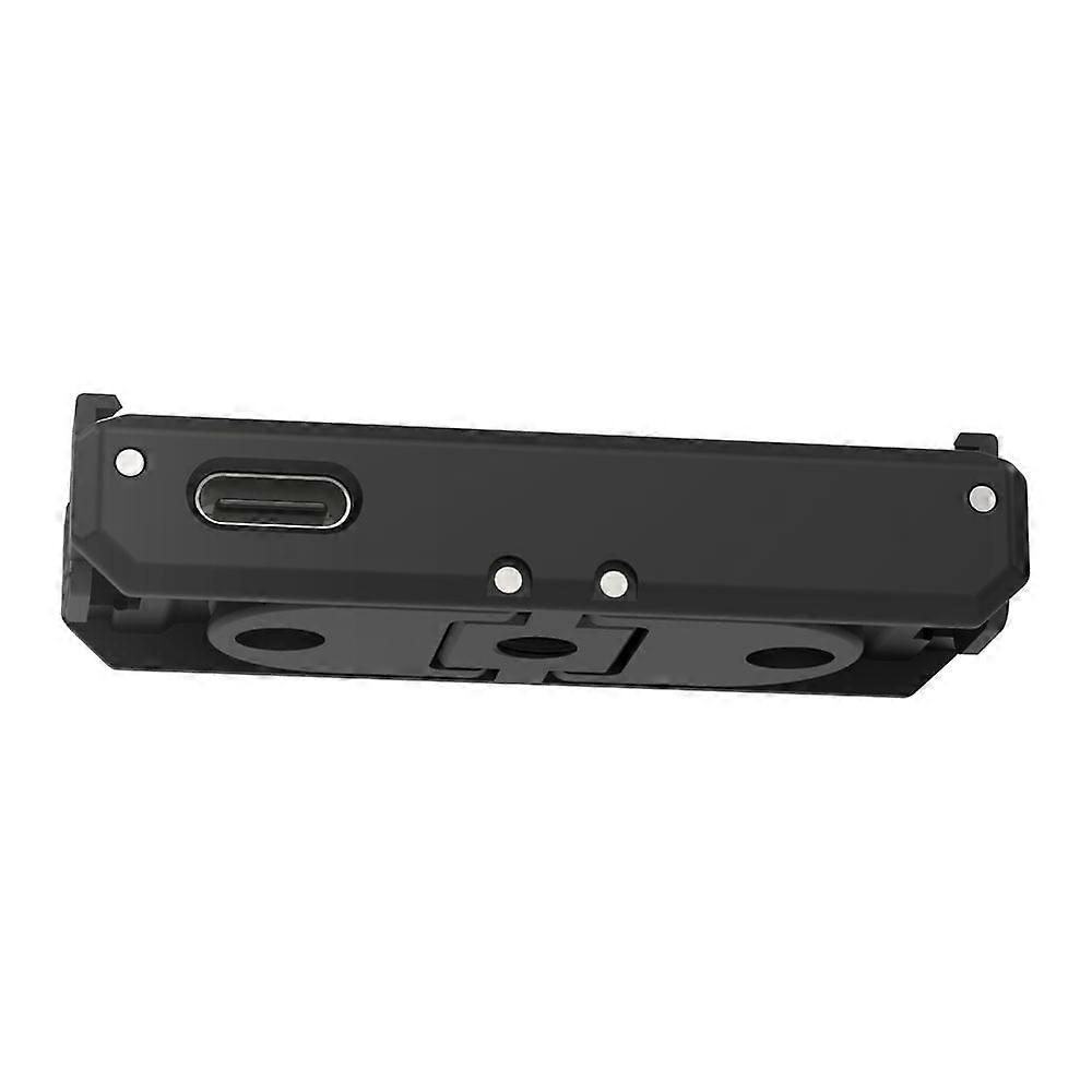 Aluminum Quick Release Mount for Insta360 Go3 with Type C, Rechargeable Dock, Magnetic 2-Prong Claw & 1/4" Base Bracket