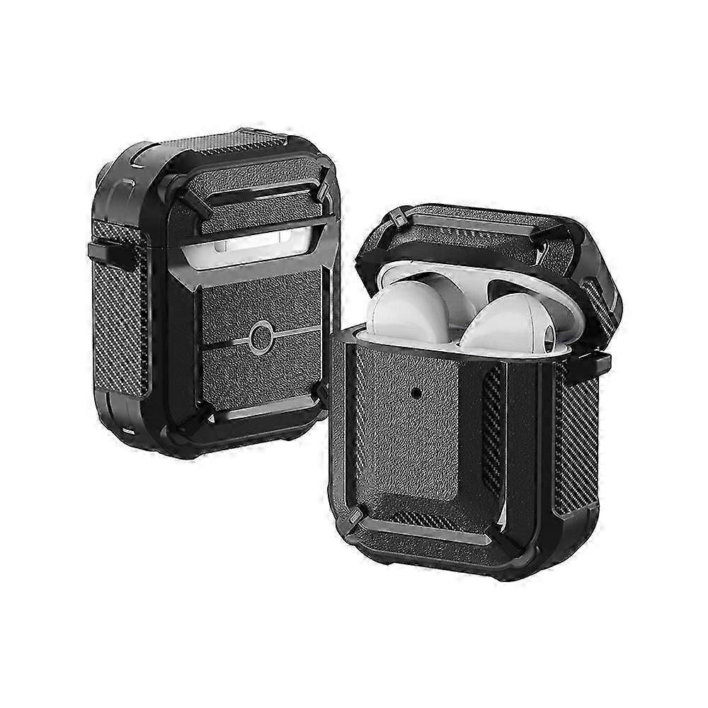 Wireless Earphones Shockproof Diamond Square Pattern Silicone Protective Case For AirPods 1/2