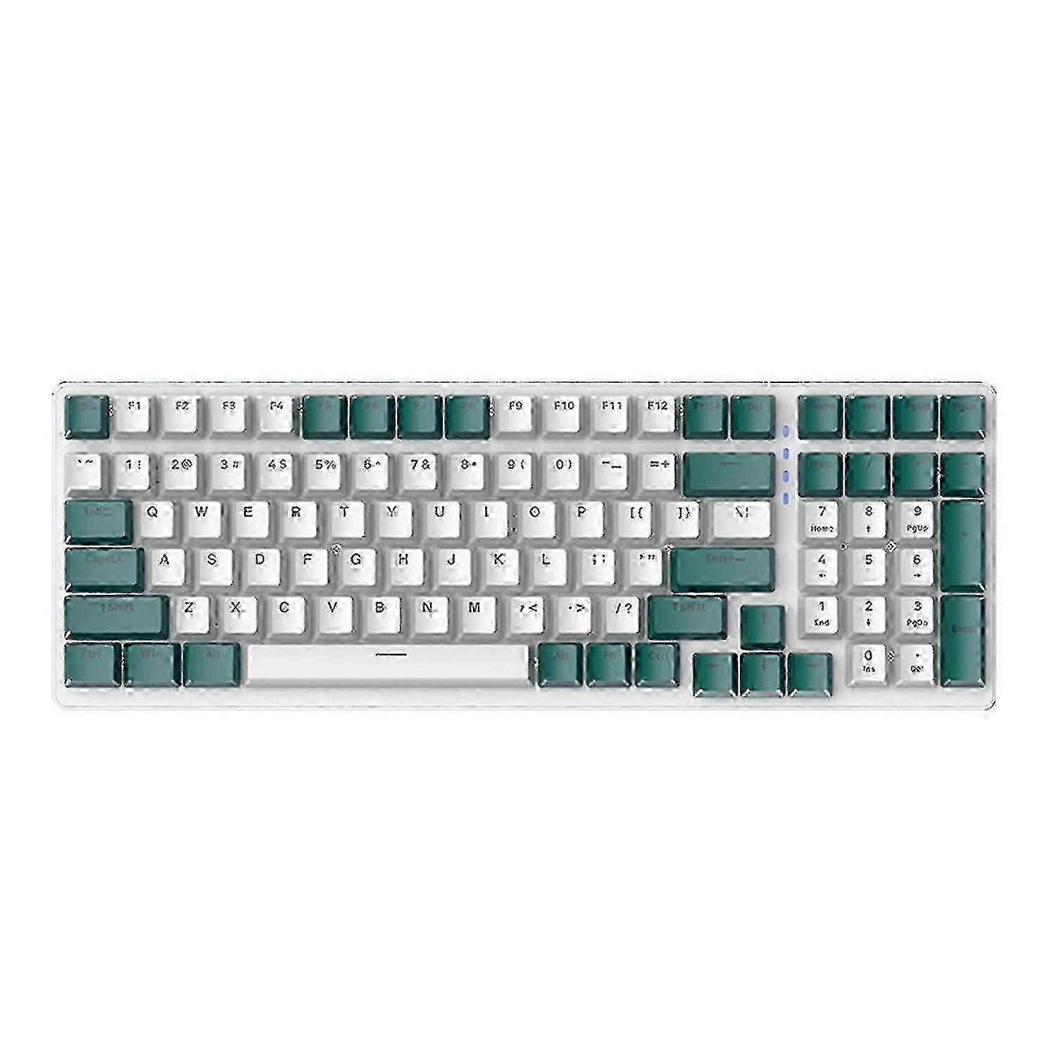 K3 100 Keys Gaming Computer Keyboard Office Supplie Hot-swap Gaming Keypad