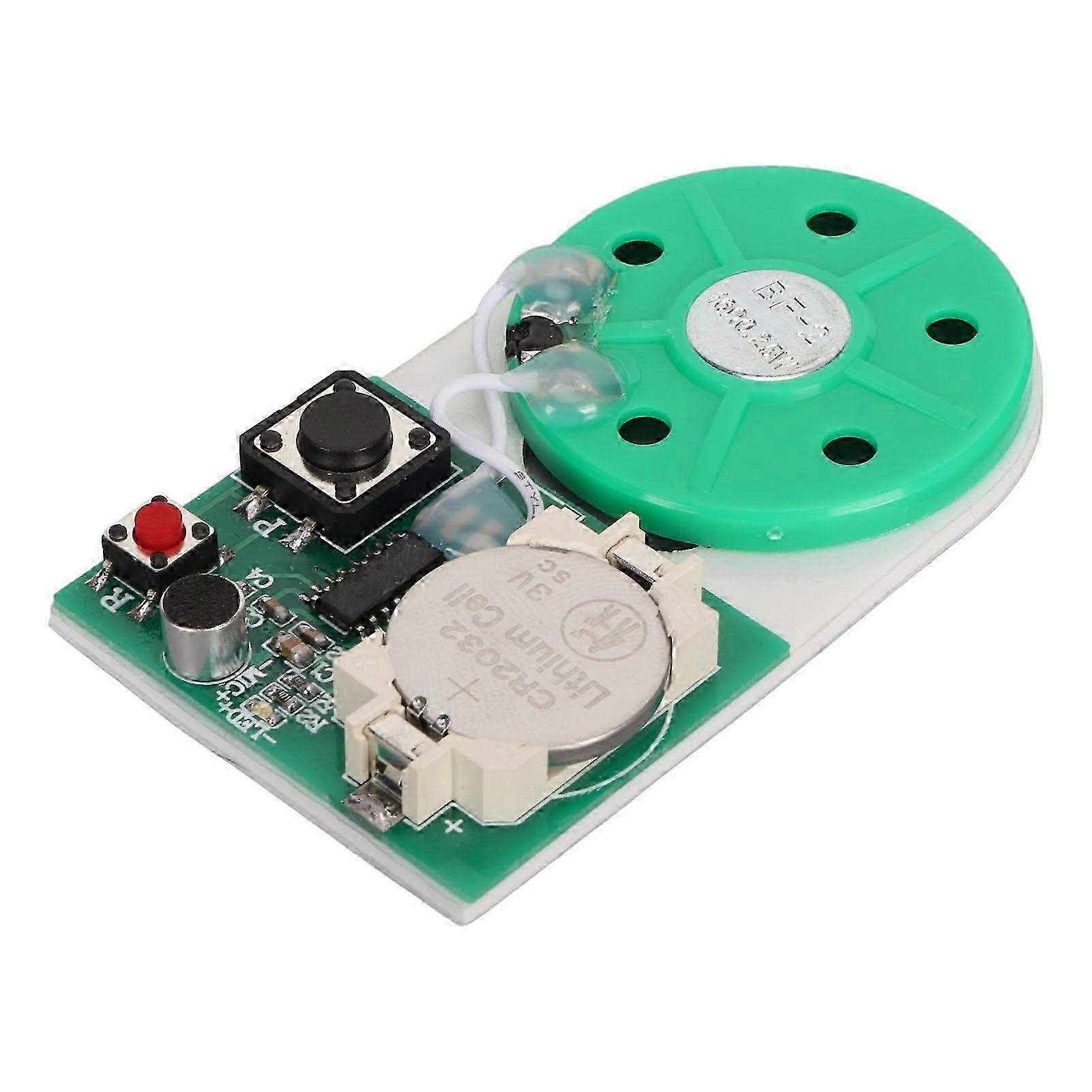 25 Seconds Recording Professional Button DIY Sound Chip Module with Double Faced Adhesive Tape for Greeting Card