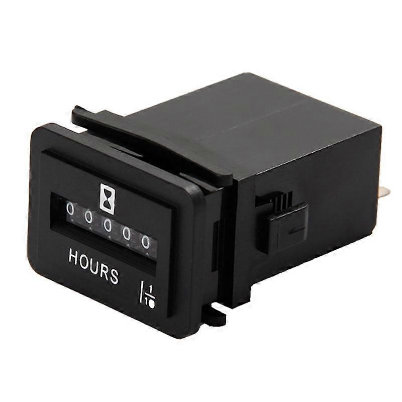 HM001 AC110-250V Timer Mechanical Hour Meter Hourmeter for Engine Generator Boat Motorcross Motor Truck Tractor