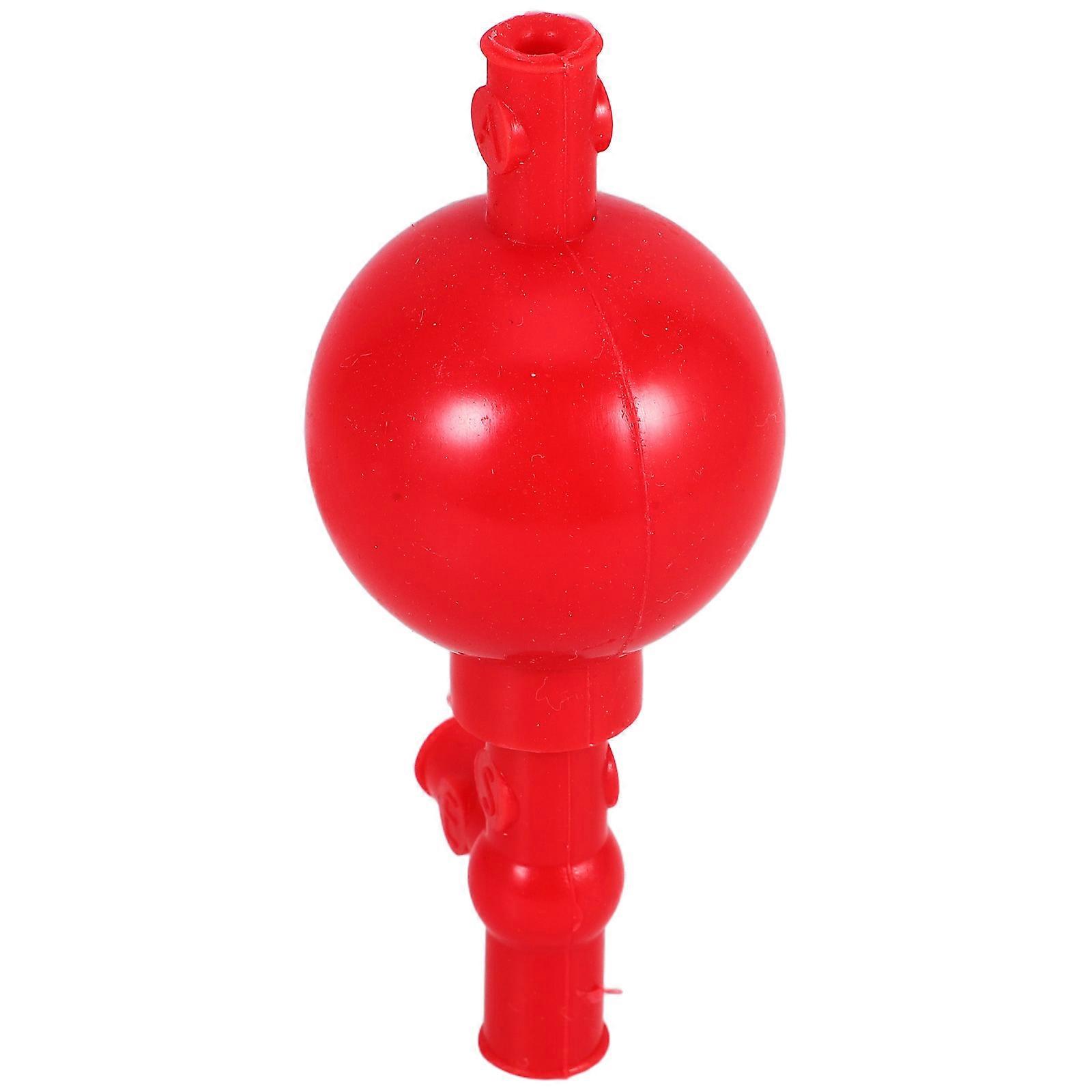 Silicone Suction Bulb 1Set Precision Quantitative Filler For Researchers In Laboratory Settings Red High Efficiency Absorption