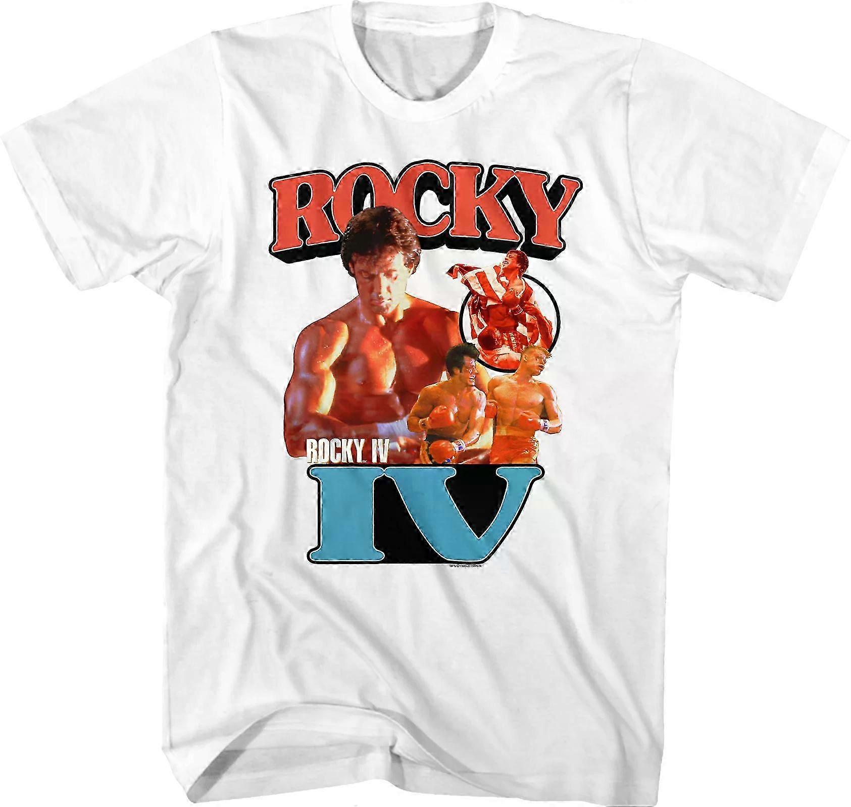 Camiseta Rocky IV Collage Rockinstone