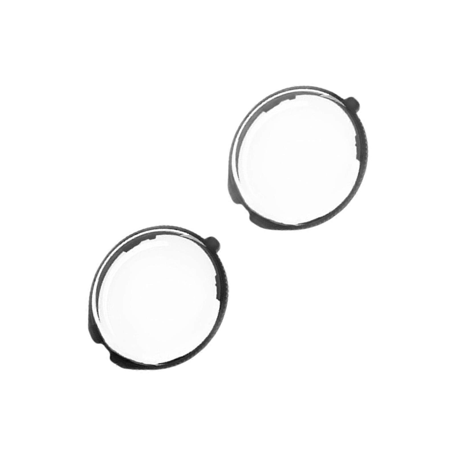 Two Lens Protective Covers for 360 Cameras Fog Resistant Scratchproof Includes Cleaning Accessories for Adventure Use Multicolor