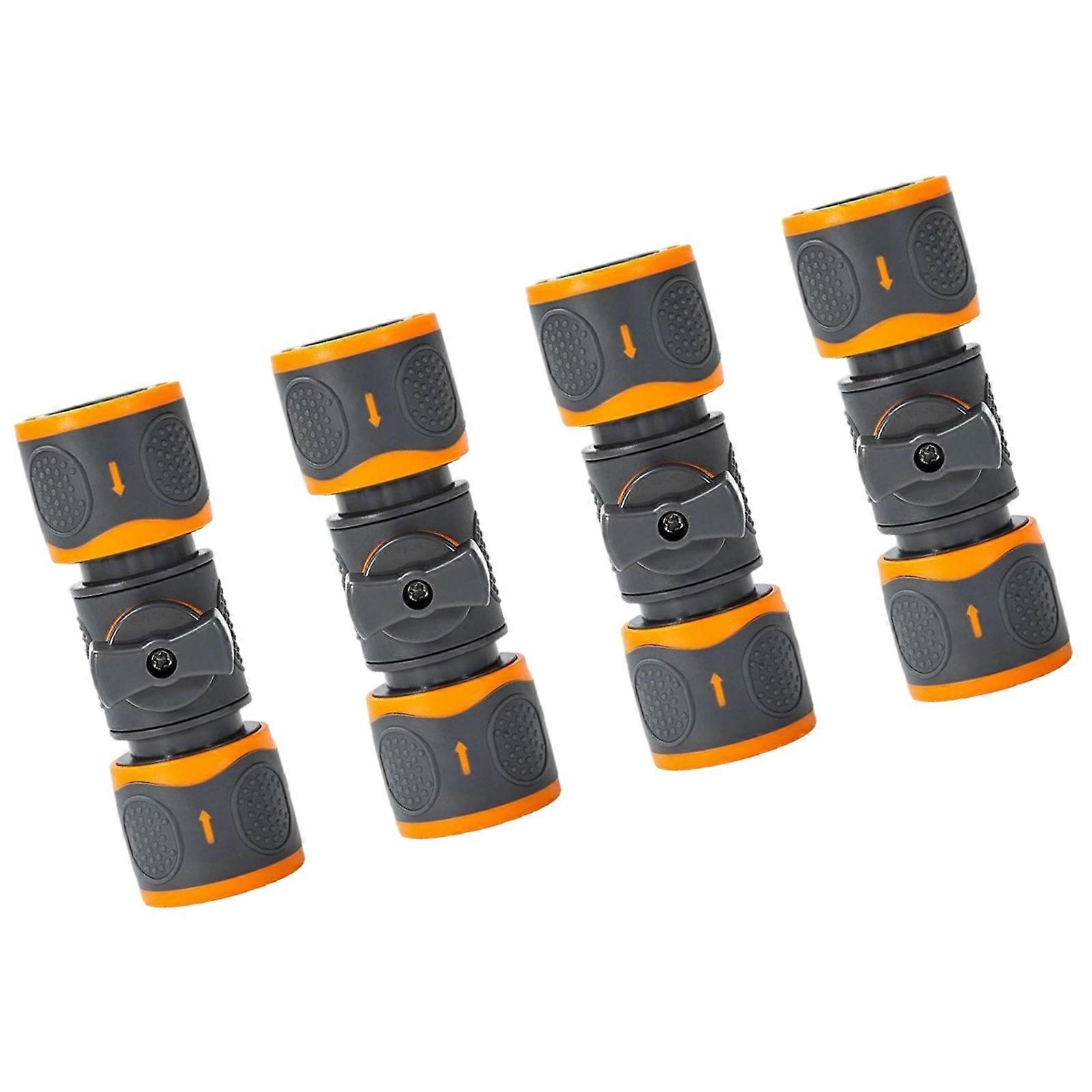 Ergonomic Nonslip Water Hose Adapter With Double Instants Connects For Gardening And Household Applications Multicolor