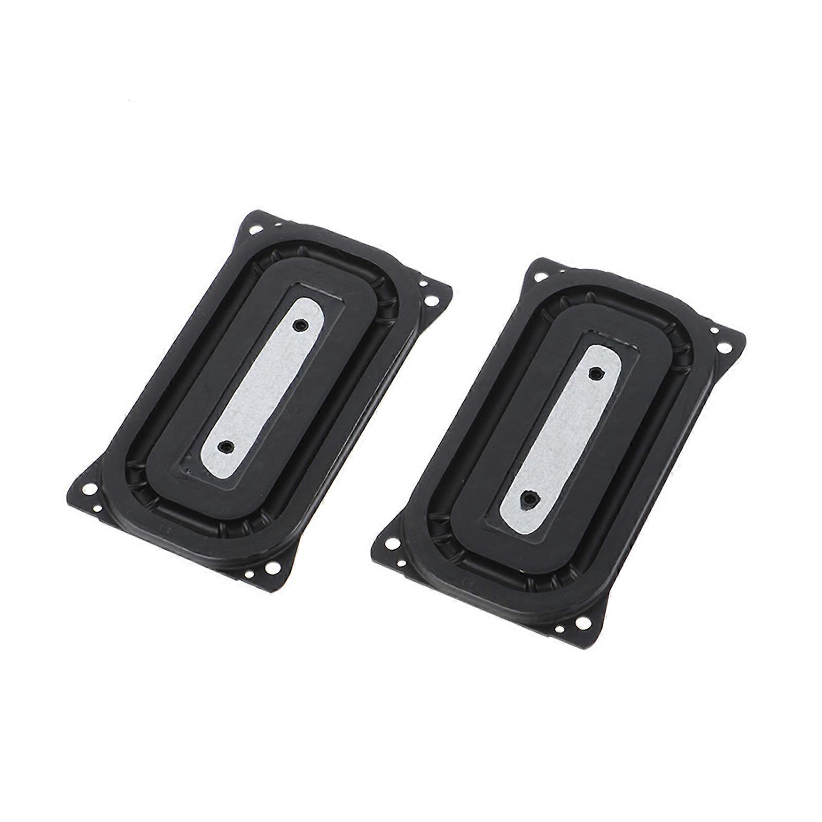 Pack of 2pcs Easy Installation Bass Boosters for Enhancing Low End in Speakers Portable Design Home and Travel Use Multicolor