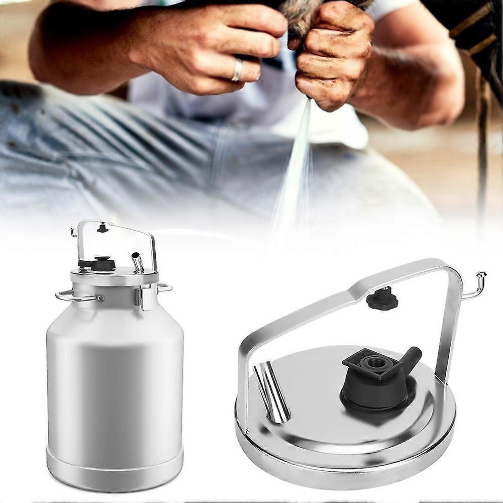 Couvercle de seau à lait en acier inoxydable avec siège de bouchon de joint