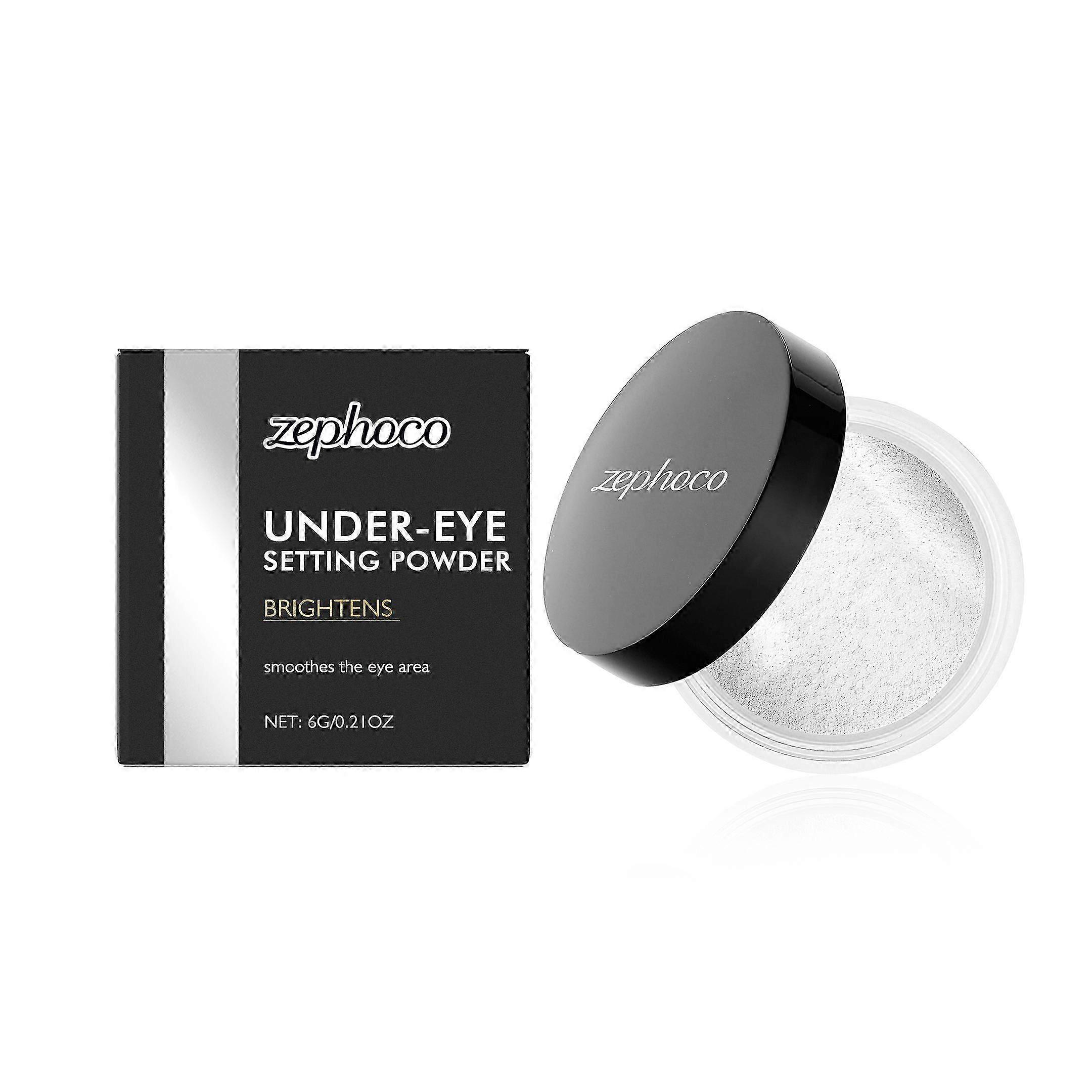 Zephoco Eye Area Radiant Long-Lasting Loose Powder Is Light, Soft And Focused, With Clear Pores That Fit The Base Makeup And A Soft Mist That Highligh