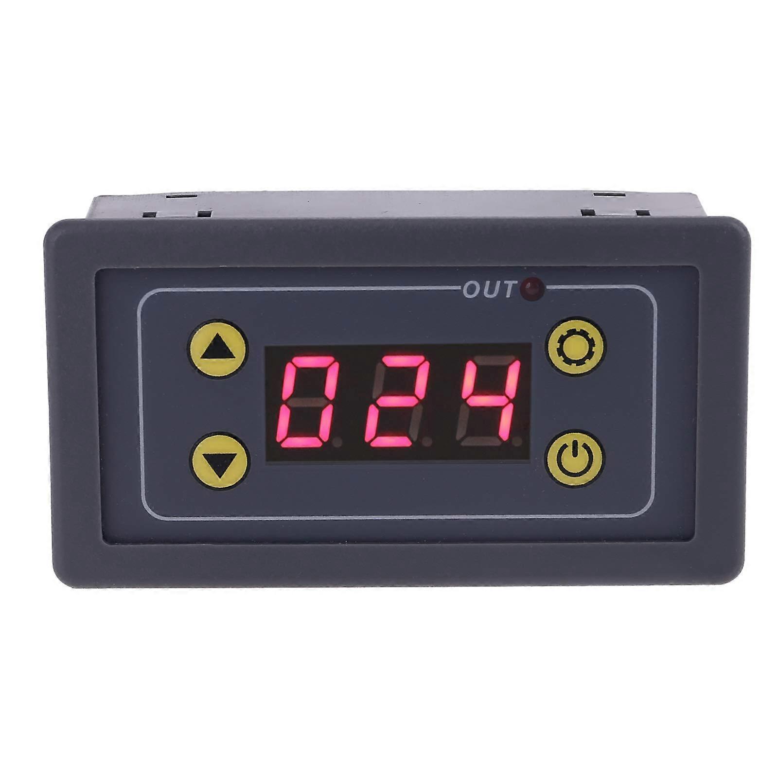 Digital Timer Relay Dual Channel 5V Multifunction Delay Timer Module Adjustable 524VDC Switch