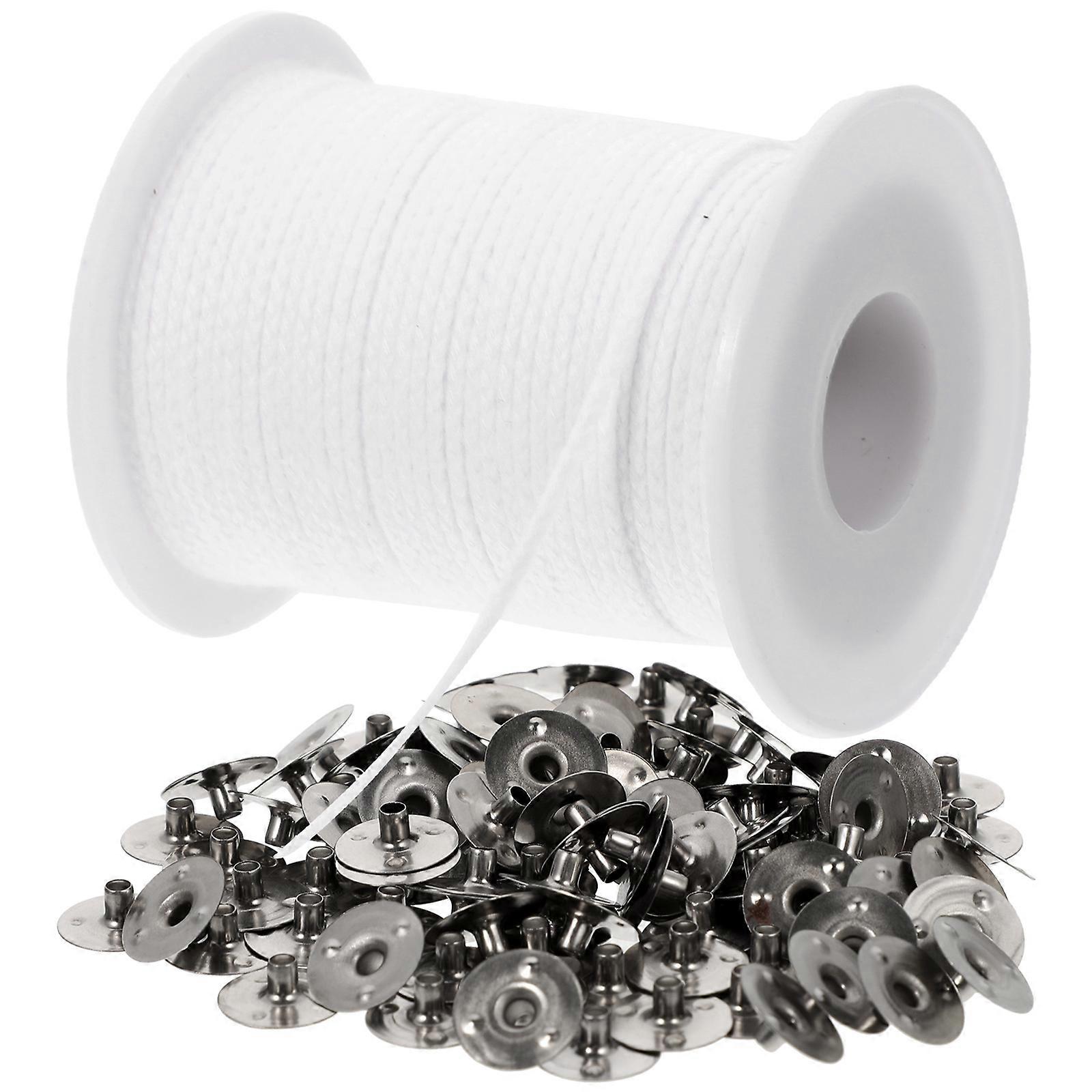 1 مجموعة شمعة القطن الفتائل النفط مصباح فتائل شمعة الفتائل مع شمعة الفتيل القواعد