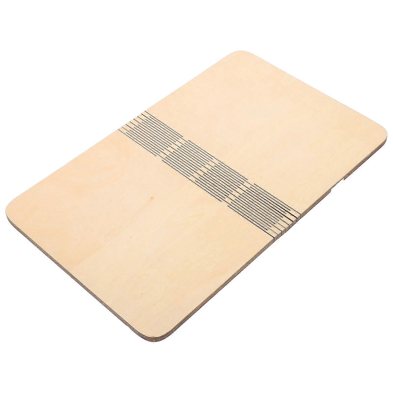 Folding Book Light Wood Shell for DIY Supply Craft Making