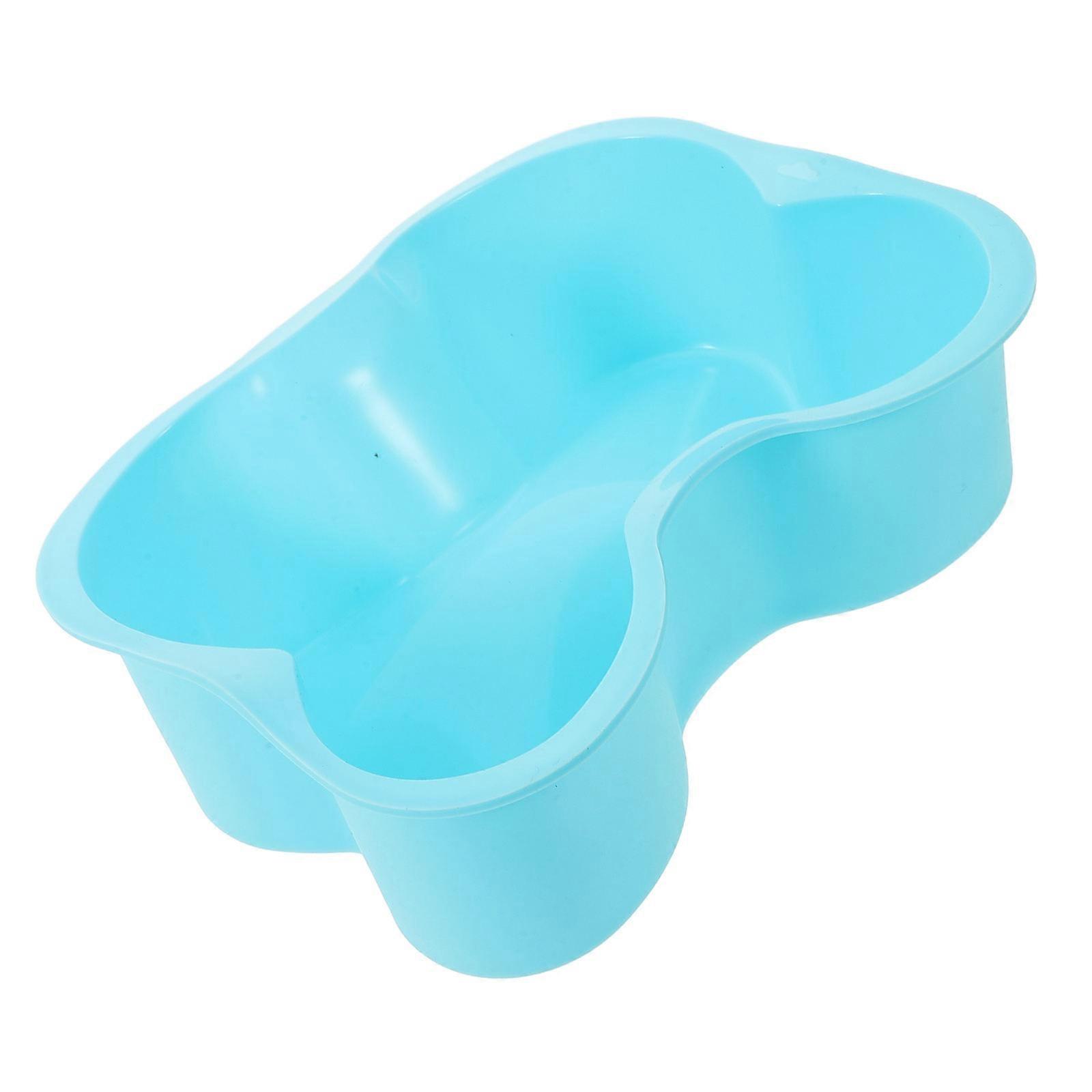 Silicone Cake Mold Bone Cake Mold for Baking Sky-Blue