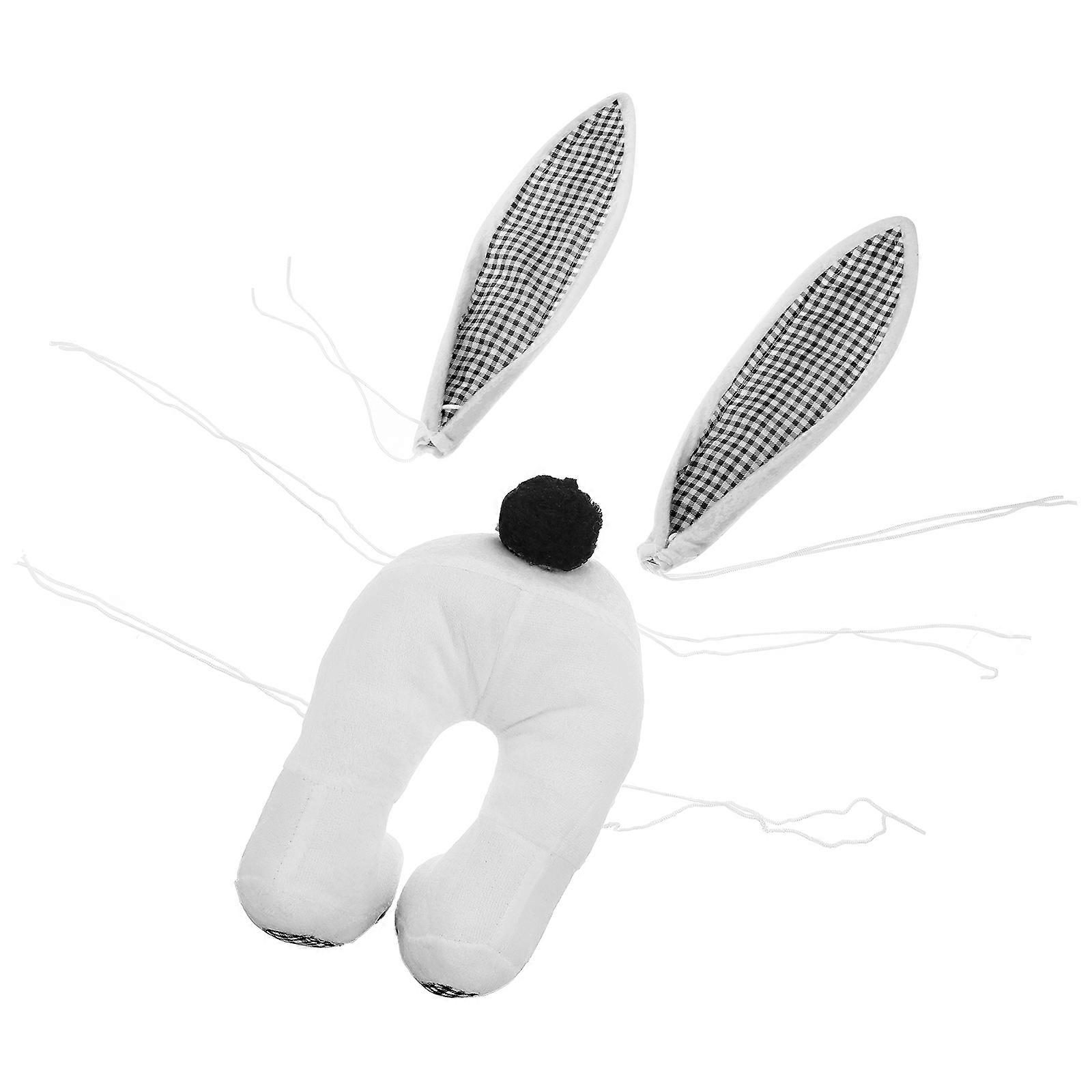 DIY Wreath Frame for Easter Decoration 2Pcs Bunny Shaped Frame