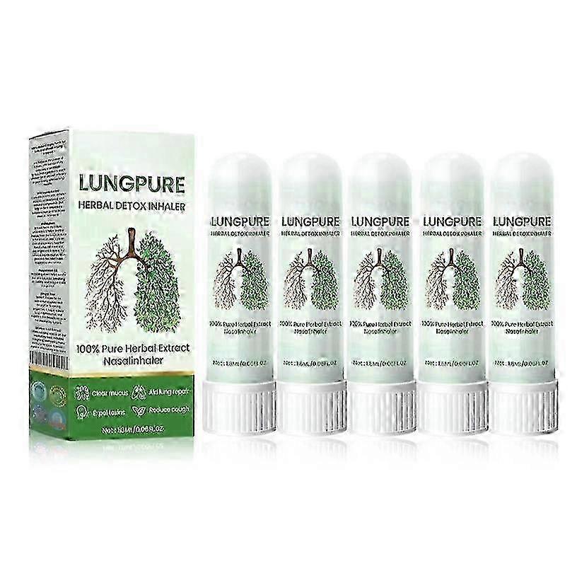 1-5x CalmDerm Inhaler, CalmDerm Herbal Inhaler, Timilk LungPure Herbal Inhalers