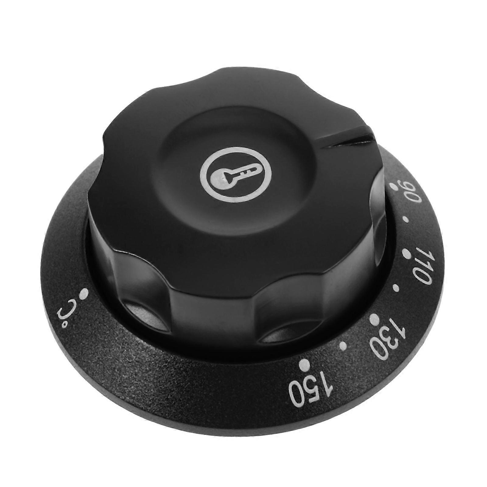 Range Control Knob Replacement for Fryer Thermal Control Switch Black