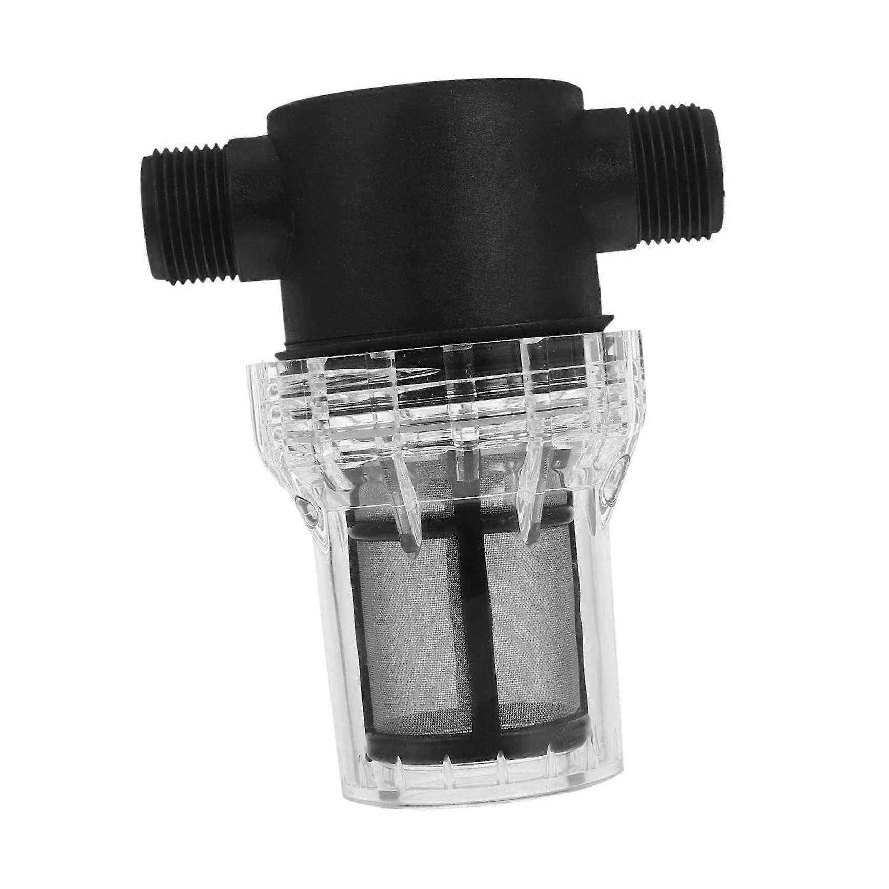 Garden Hose Water Filter Mesh Screen Strainer for RV Inline Use, Durable and Easy Installation