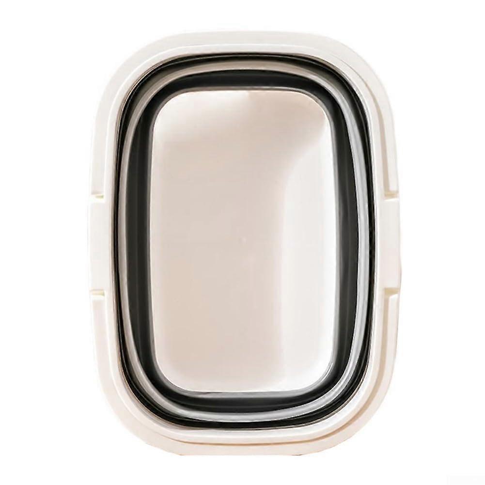 Foldable Picnic Basket for Camping and Home Storage, Compact Sturdy Design, Gray