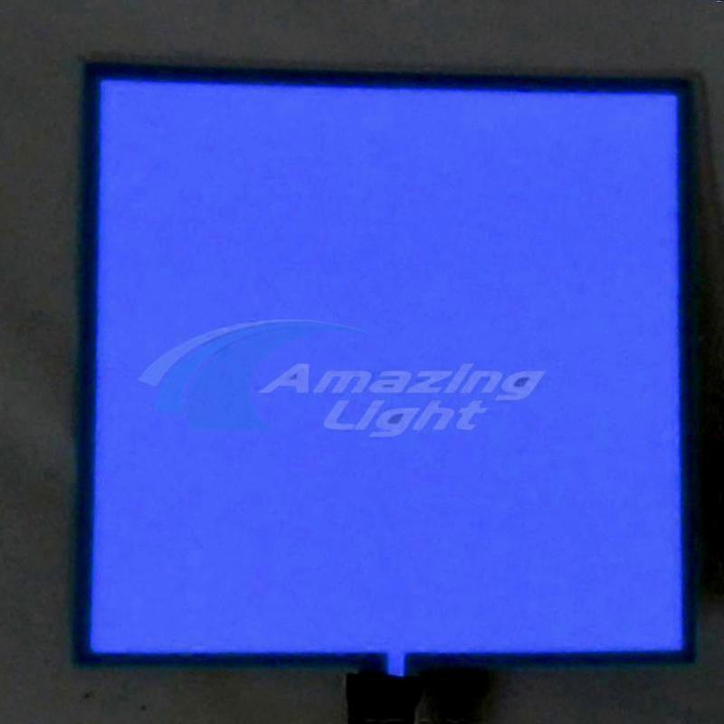EL Panel Back Led Glowing 10*10cm Panel Back LED Electroluminescent El Back With DC12V Inverter 25-26