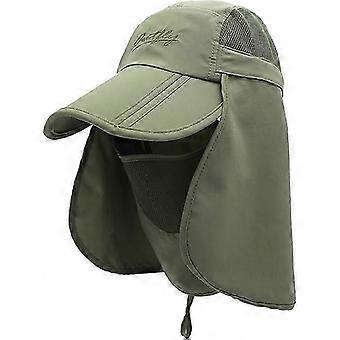 Sun Hat UV Protection Bucket Hat Breathable, Neck Facial Protection Hiking Cycling Mountain Travel Soft Lightweight Adjustable