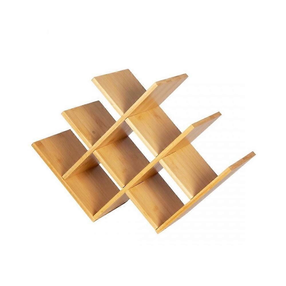  Brunbeste bamboo wine rack for 8 bottles 3804