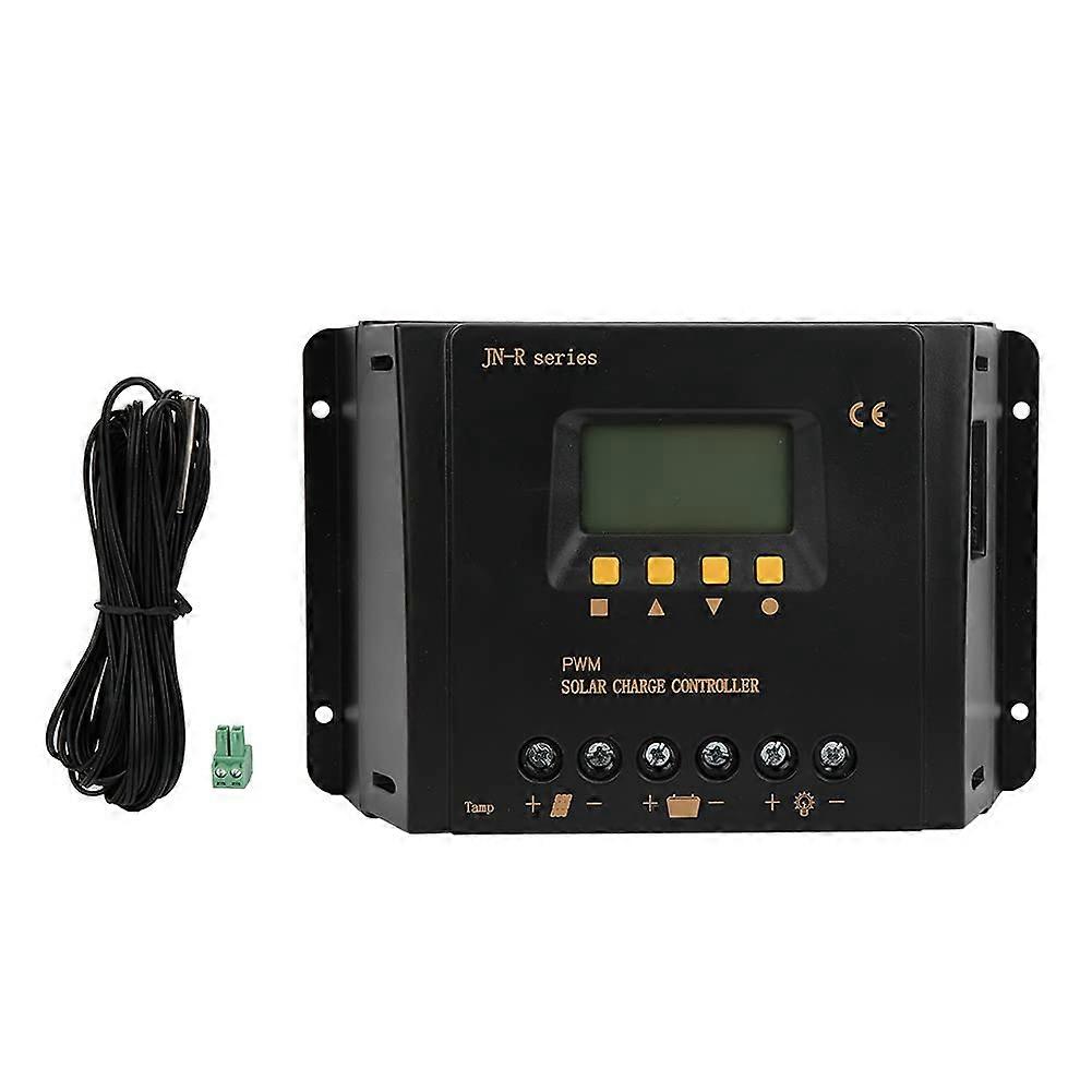 12V 24V 30A PWM Solar Charge Controller with LCD Display, Auto Voltage Detect, Battery Protection