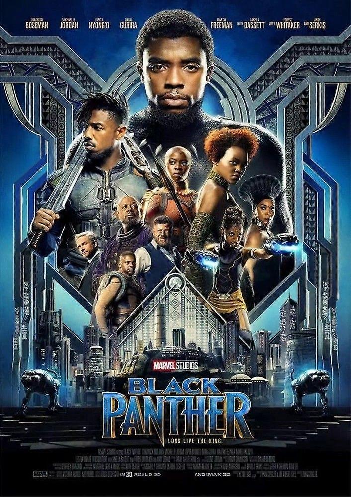 Black PantherStress Reliever Jigsaw Puzzle P2874