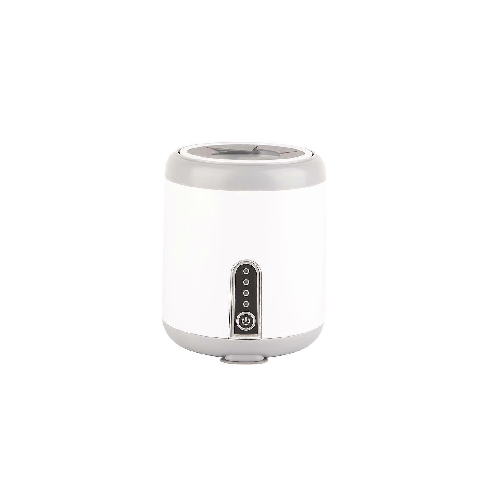 Baby Bottle Mixer with OneButton Smart Mixing, Bubble Blend, USB Rechargeable Formula Shaker (White)