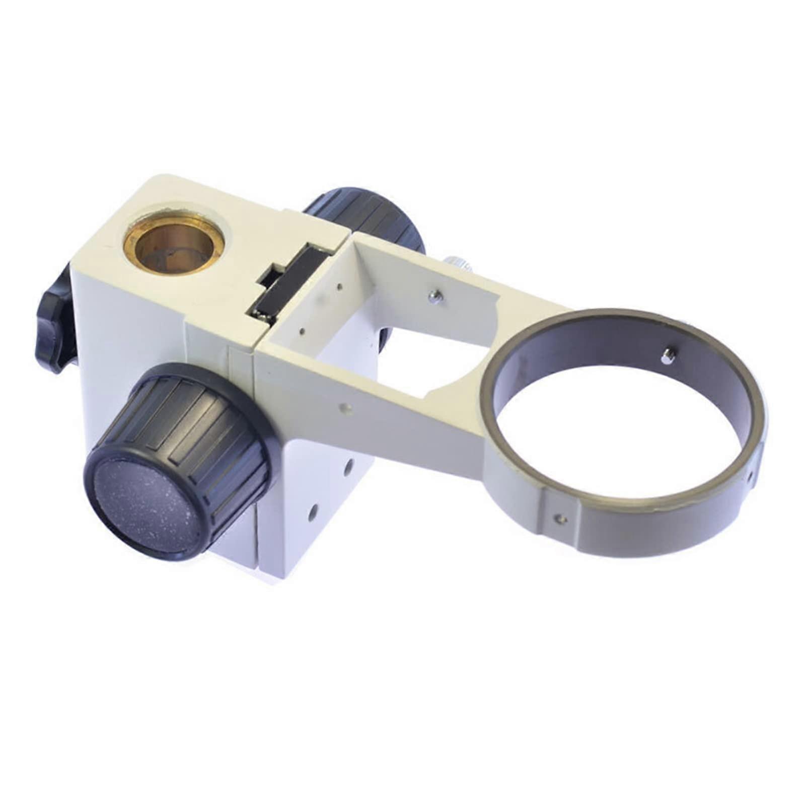 Stereo Microscope Focus Rack with Smooth Ball Bearing, 76mm Adjustable Head Holder Arm Stand