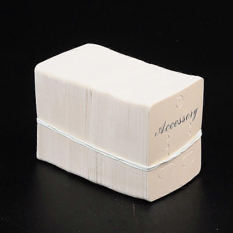 Paper Rectangle Earring Displays Cards Wheat 55x45mm