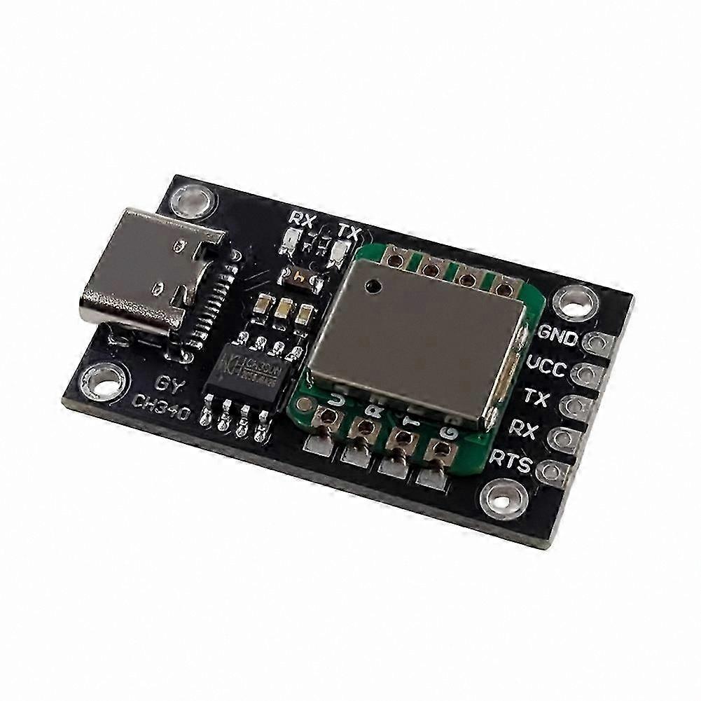 9-Axis Sensor Module with Accelerometer Gyroscope Magnetometer Attitude Angle Serial I2C Interface for Microcontroller Projects