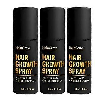 Spray per la crescita dei capelli HaloGrow, favorisce capelli più spessi e folti per donne e uomini, tutti i tipi di capelli, con ingredienti naturali 25-26