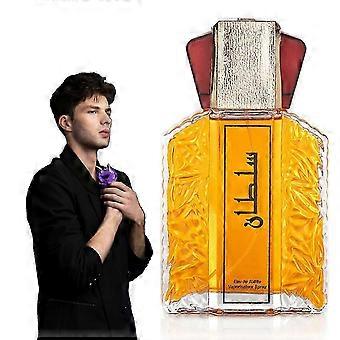 Arabische Parfüme für Männer, 100 ml, Sultan Eau de Toilette, Dubai, Retro-Herrendüfte, konzentriert, langanhaltend, Arabes-Parfüm für Männer, 25–26