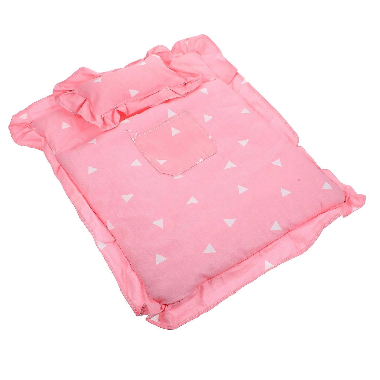 Docksovsäck Rosa bomull för barn 1 set Bedårande design