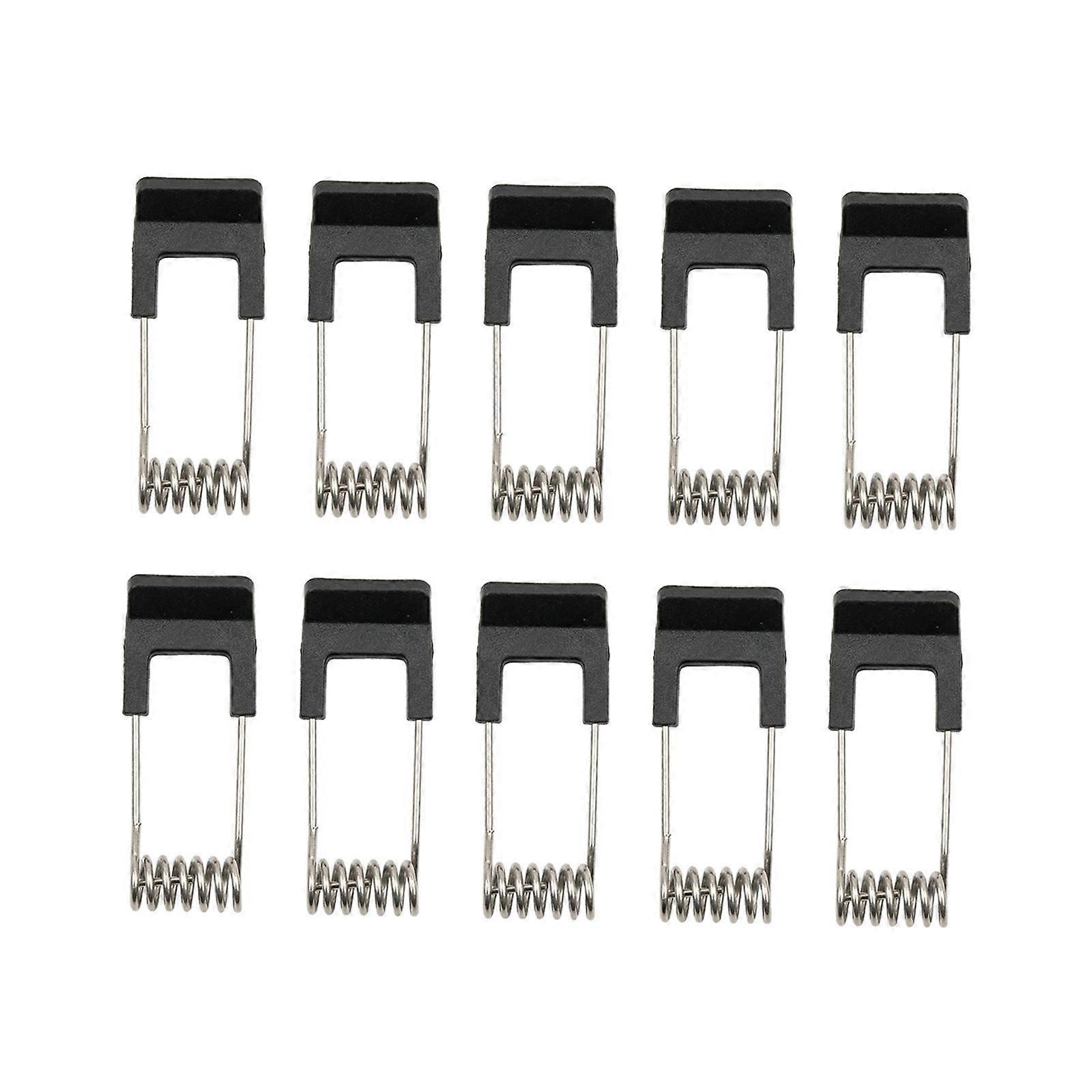 10Pcs Downlight Panel Lamp Spring Clip LED Recessed Bracket Compact for Ceiling