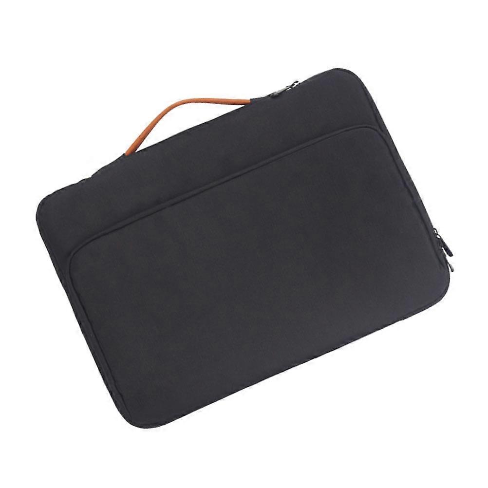 Laptop Briefcase for Storage Function 1Pcs Black Handheld Nylon Bag