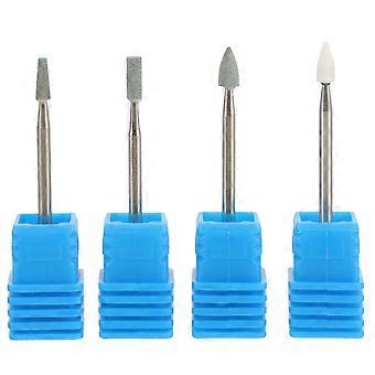 Professional Nail Grinding Head Drill Bit for Manicure 4Pcs Assorted Color