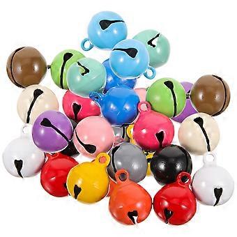 Assorted Color Pet Bells Small Iron Bells for Collar Hanging 120Pcs
