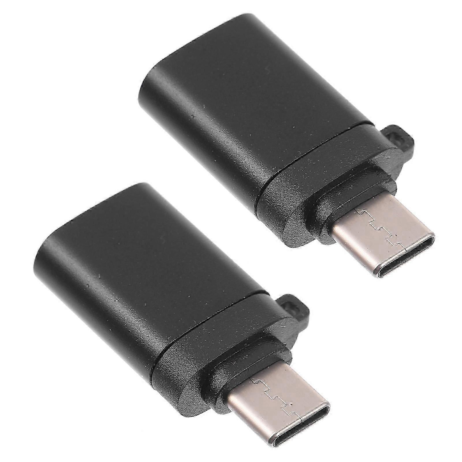 Otg Adapter USB Type-C to USB 3.0 Connector for Computer Use 2Pcs