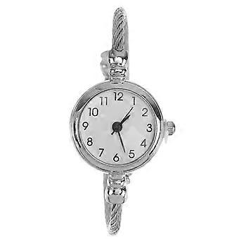 Damesmode Zakelijke Polshorloges Luxe armband Jurk Quartz Horloge (Wit)