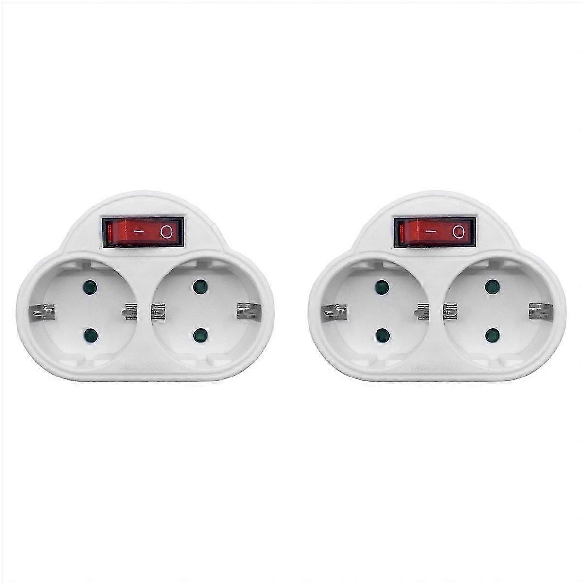 EU Standard Multiple Plug 250V 16A Double Socket EU Plug