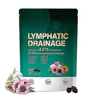 Camomila para Drenagem Linfática, 240 Cápsulas de Gel Nutricional e Mastigáveis