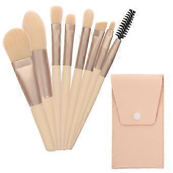 Professional Cosmetics Blusher Powder Brush Set for Women with Holder 1Set