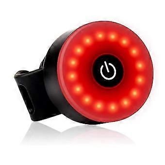Led fiets licht knipperend achterlicht krachtig rood licht 5 verlichting modi lec500 - waterdichte usb oplaadbare batterij voor fietsen, mountainbike, scoote